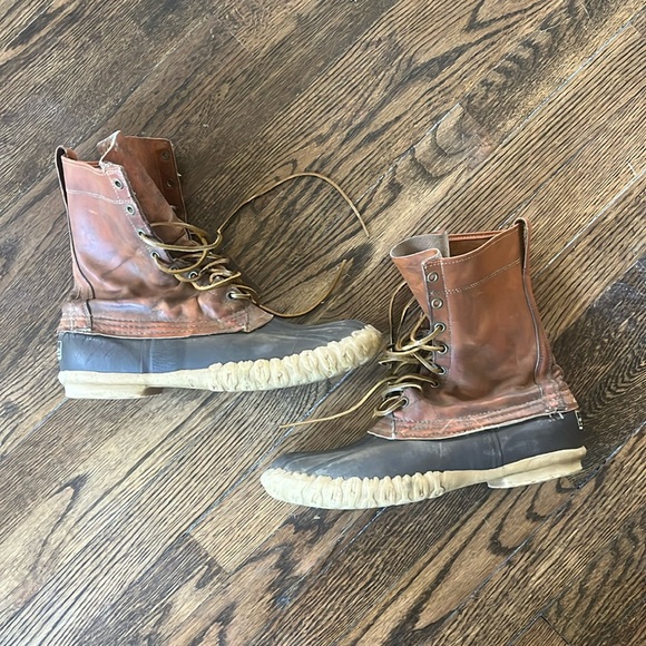 1970s vintage LL Bean Duck boots - Picture 1 of 5